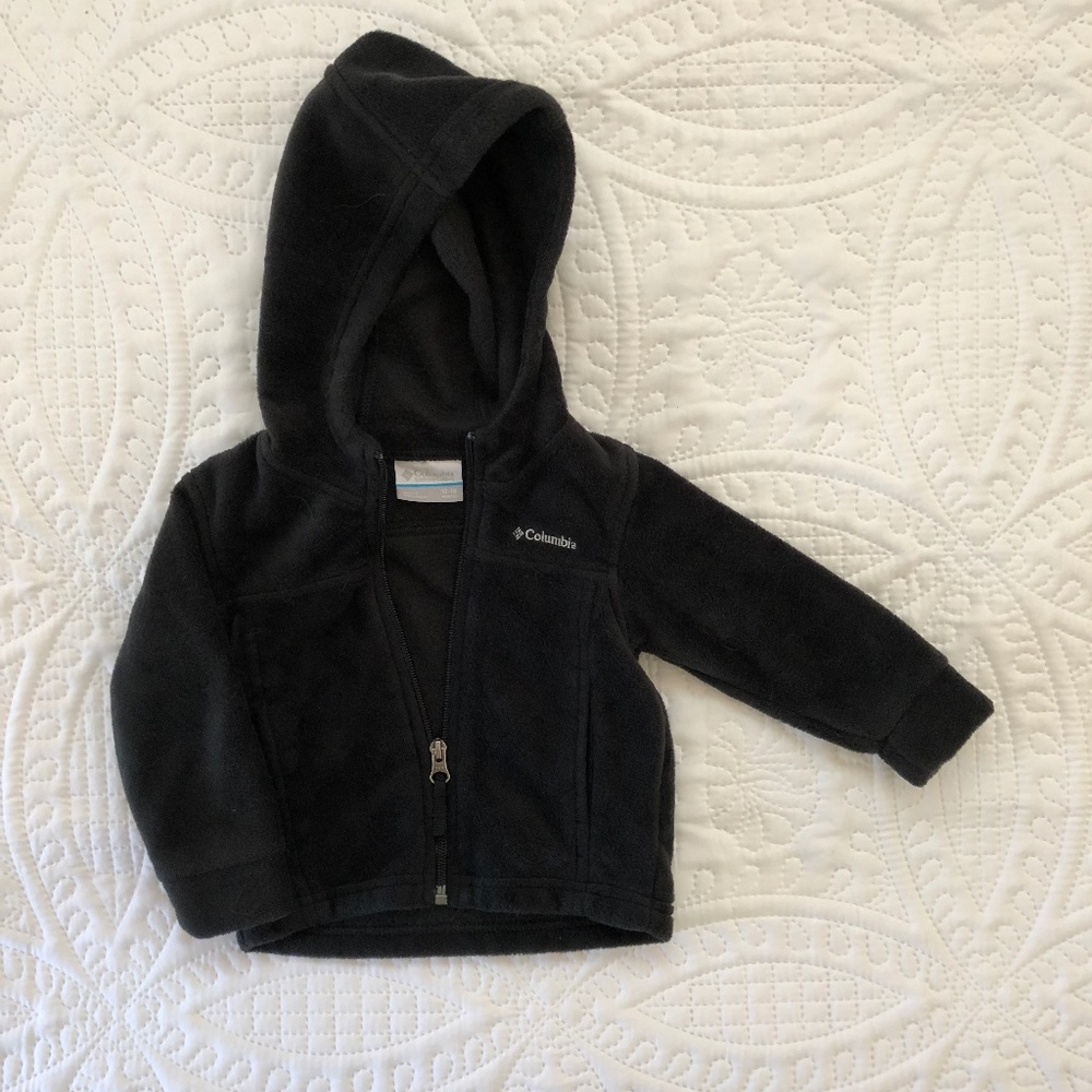 Columbia Black Fleece Hooded Jacket